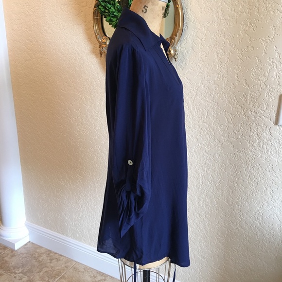 Soft Surroundings Cannes Asymmetrical Tunic Top - Picture 4 of 5